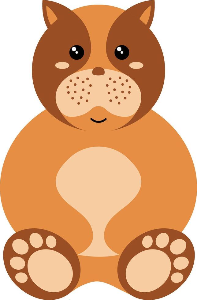 Cute Wildlife Diversity Illustration with Cartoon Style. Isolated on White Background. vector