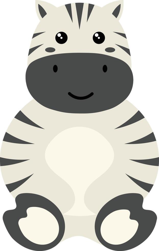 Cute Wildlife Diversity Illustration with Cartoon Style. Isolated on White Background. vector