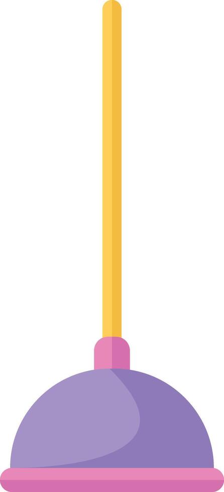 Cleaning Supplies Equipment in Flat Cartoon Style. vector