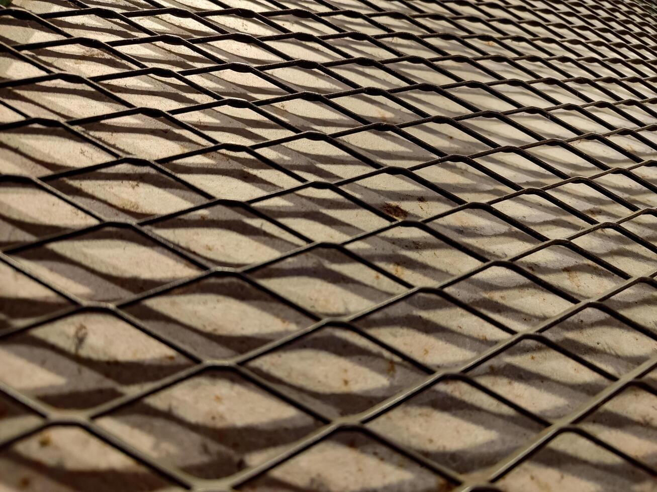 Iron net texture or pattern for interior design decoration with an industrial feel photo