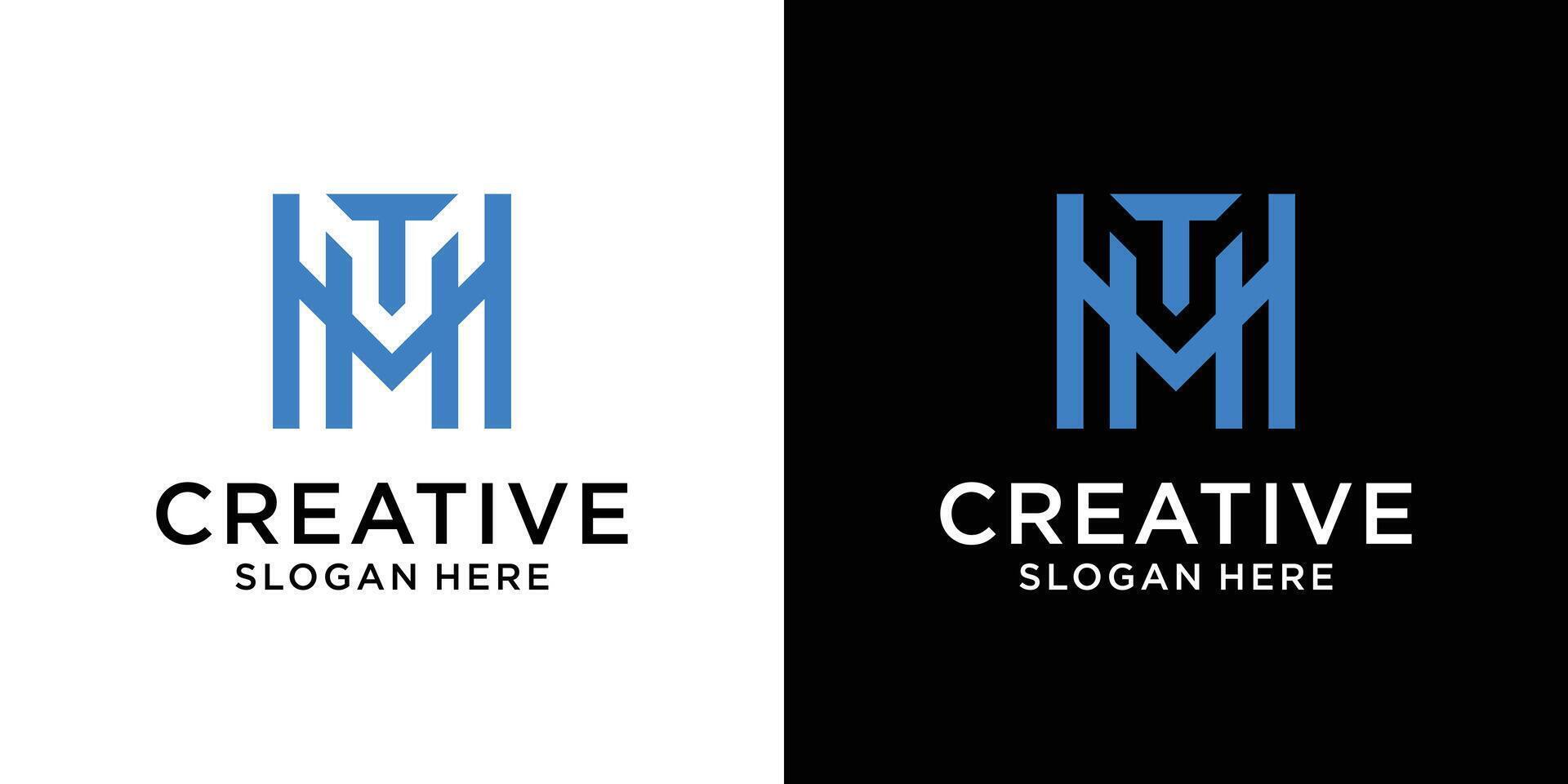 Creative initial letter logo design vector