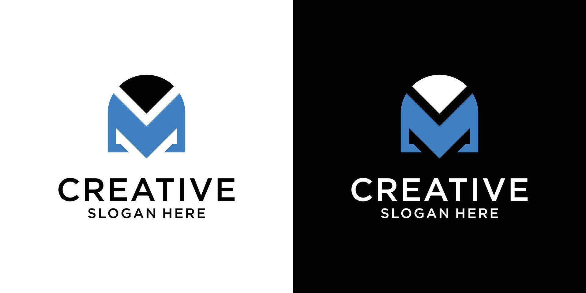 Creative initial letter logo design vector