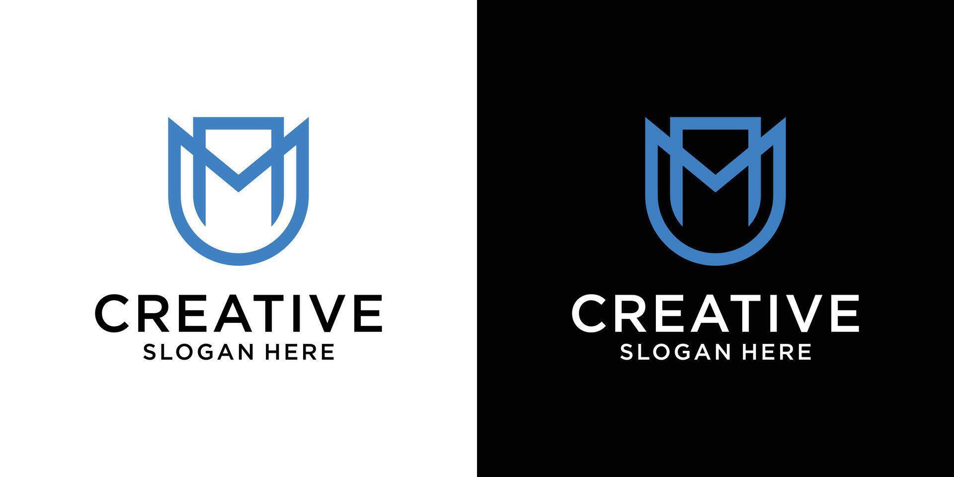 Creative initial letter logo design vector