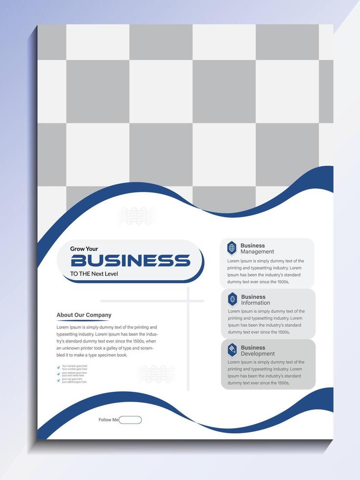 Creative Business Flyer Design, Templates Free, Eps Templates vector