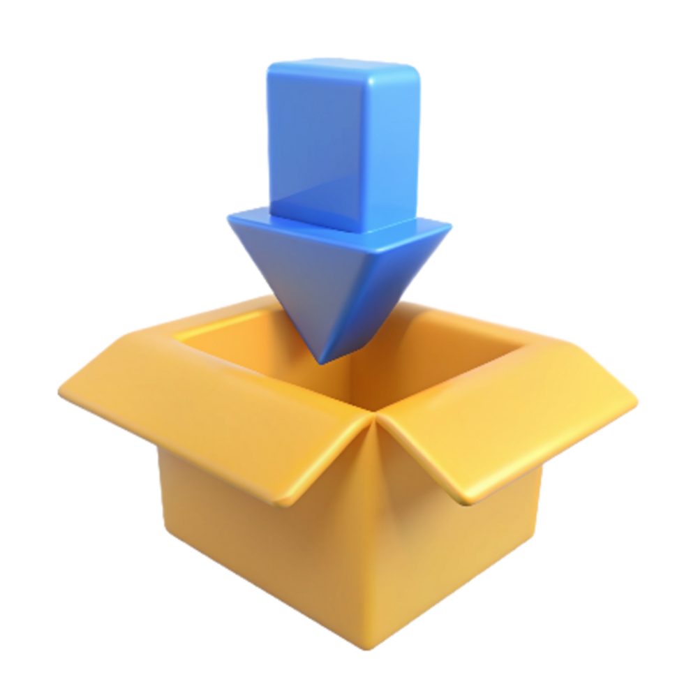 Download Package 3d Design png