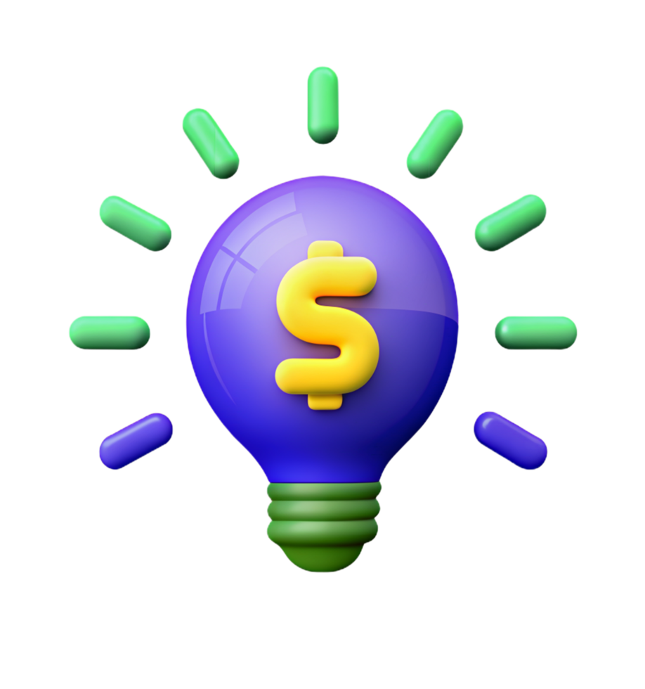Business Idea 3d Asset png