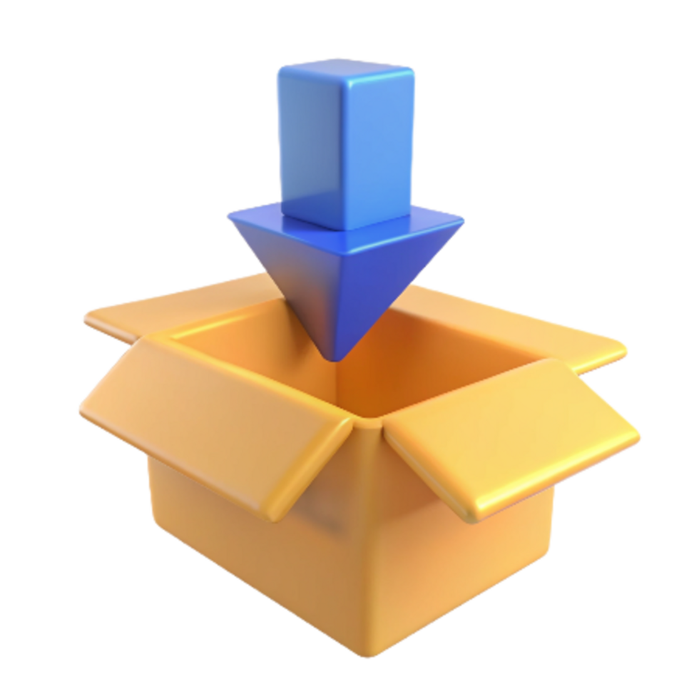 Download Package 3d Graphic png