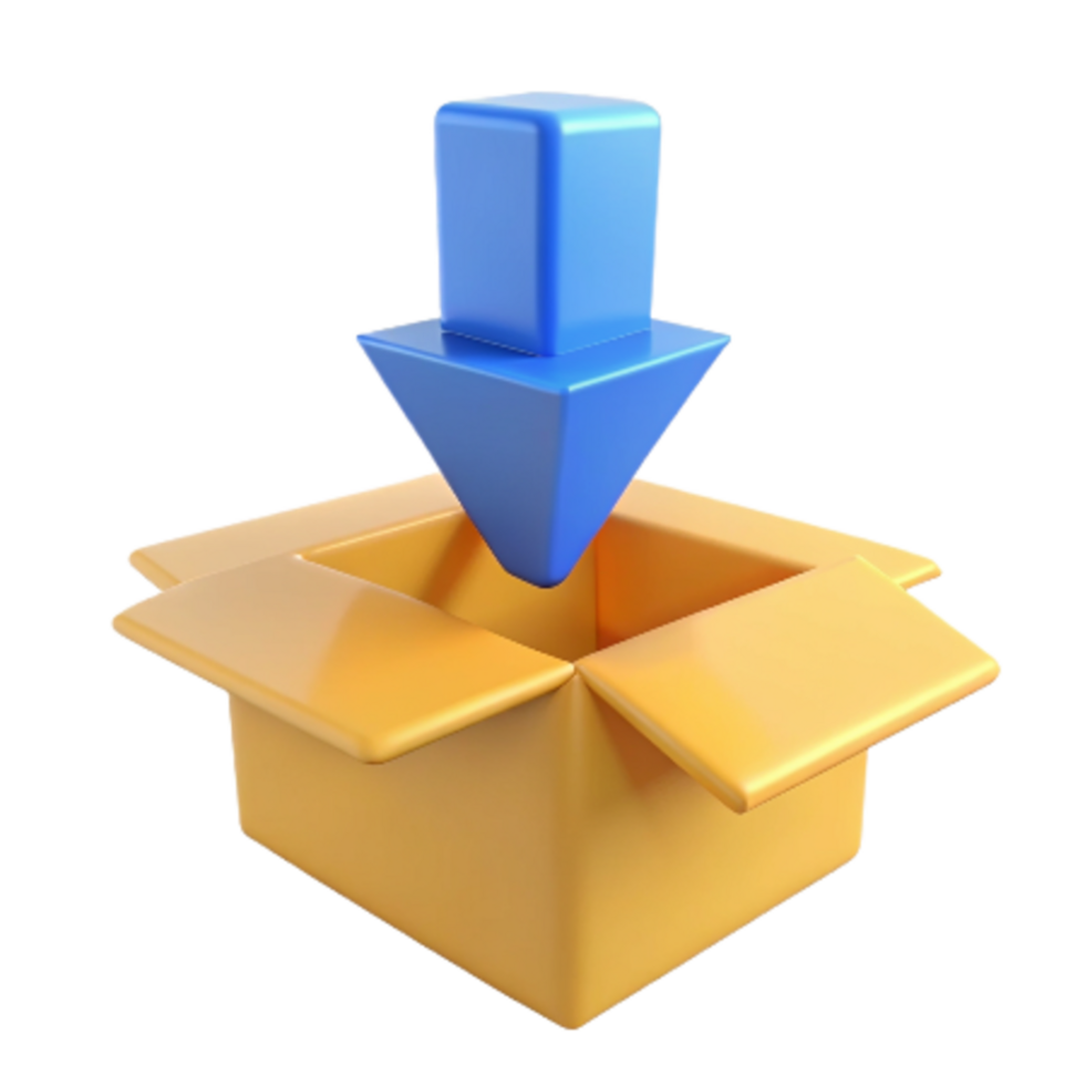 Download Package 3d Image png