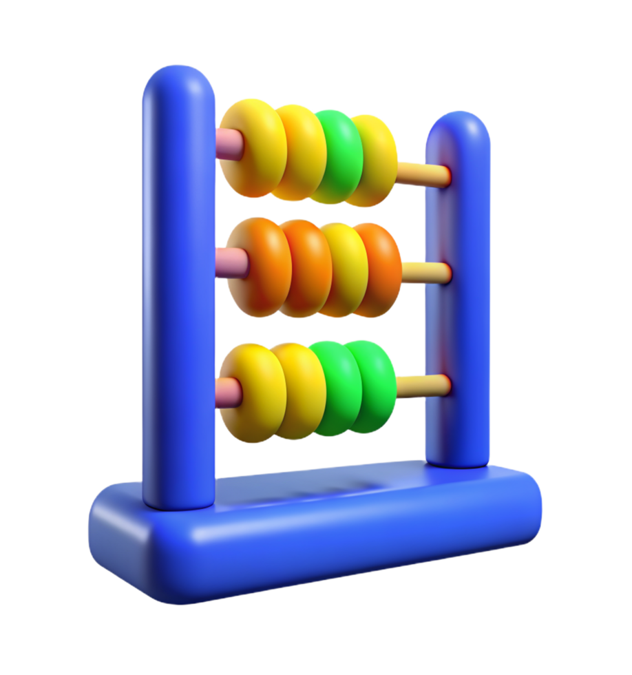 Abacus Math 3d Icon png