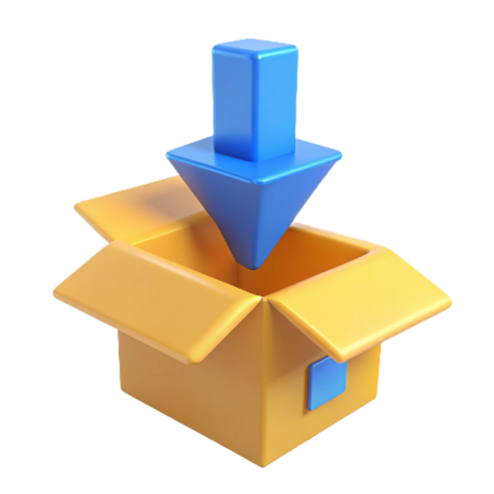 Download Package 3d Illustration png