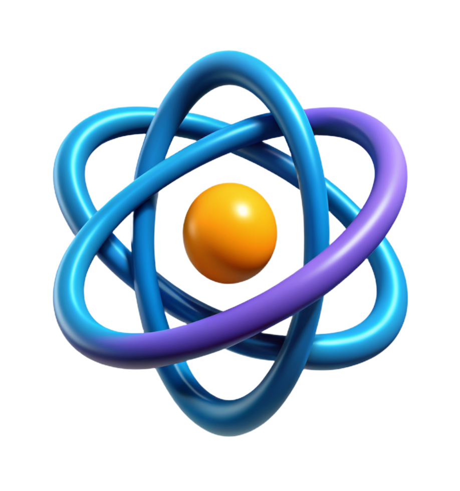 Atom Molecule 3d Graphic png