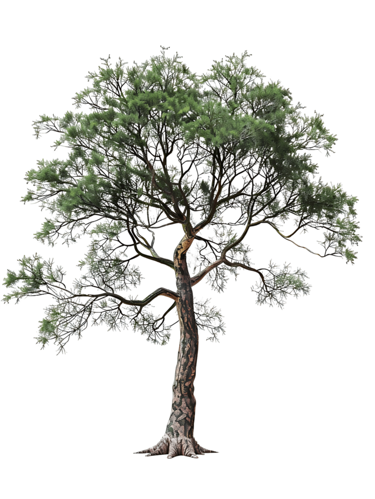 Pinus Monophylla Cutout on Transparent png