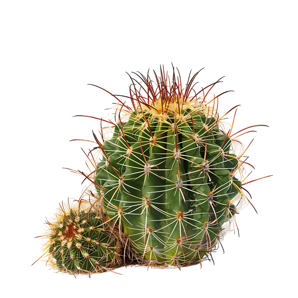 Ferocactus Emoryi on Transparent Cutout png