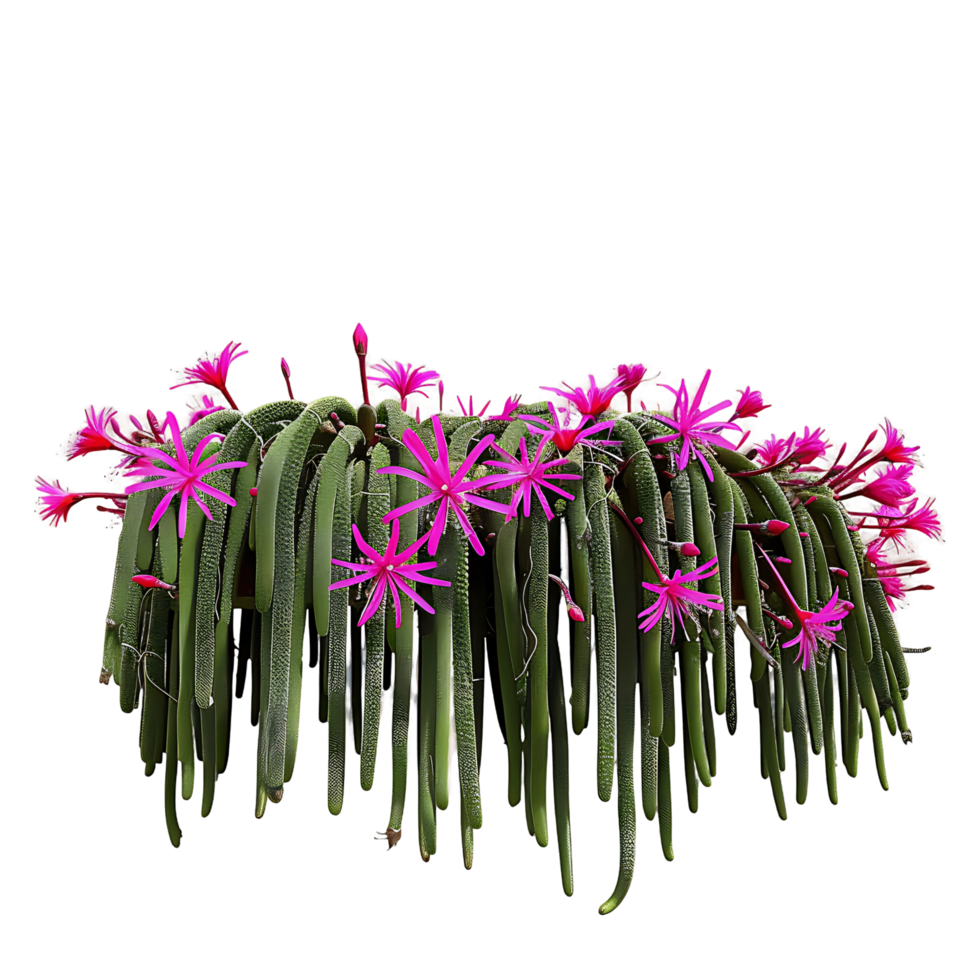 Aporocactus Flagelliformis Isolated on Clear Background png