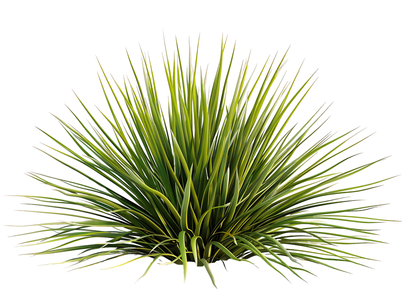 Agave Stricta Bush with Transparent Background png