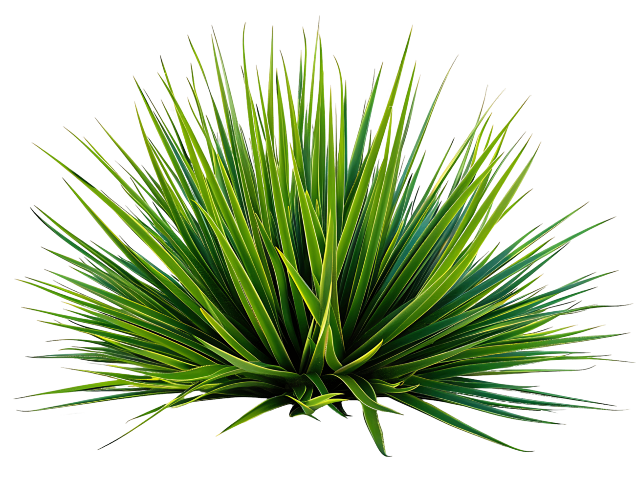 Agave Stricta on Transparent Background Cutout png