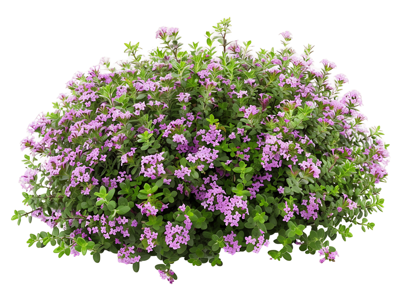 Thymus Serpyllum with Transparent Background png