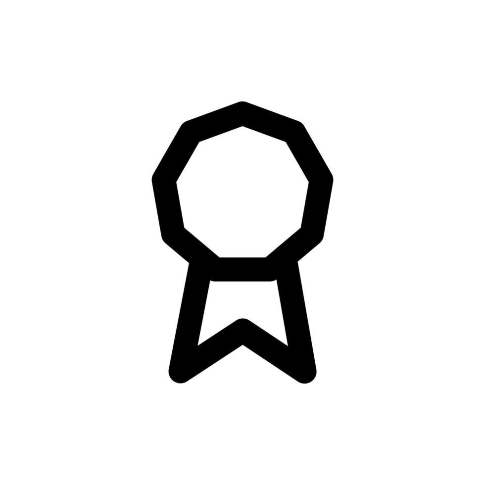 Award icon, simple design vector