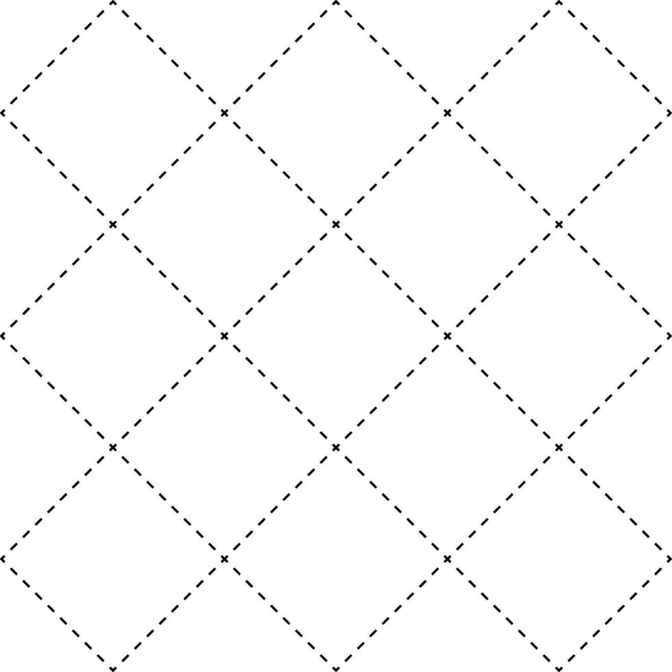 pattern. Modern stylish texture. Repeating geometric tiles with dotted rhombus vector