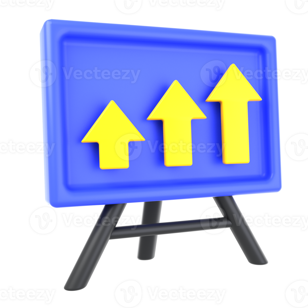 Innovation and Business 3D icon concept. 3d illustration of Business Strategy png