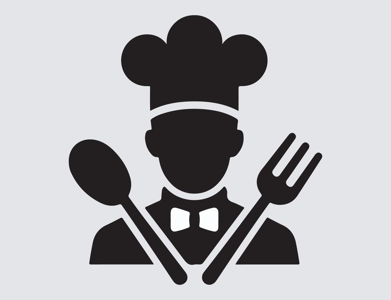 chef icon, chef flat icon from chef collection for web. vector
