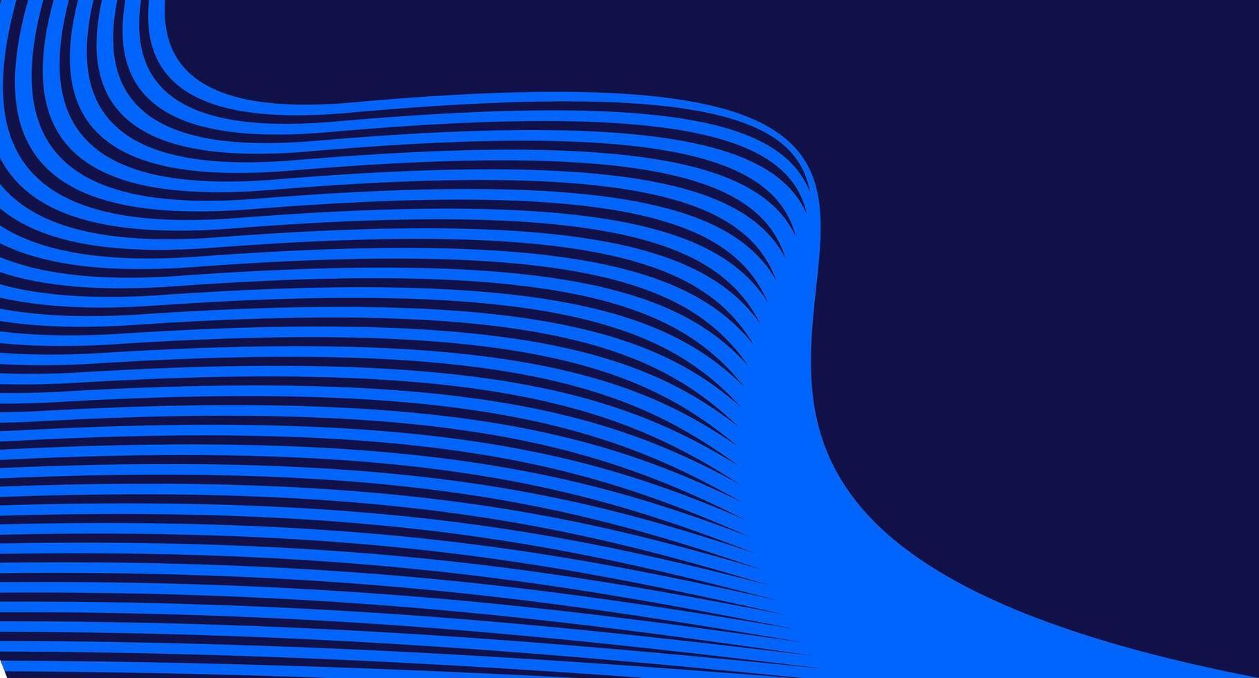 BLUE LINE ABSTRACT BACKGROUND ART vector
