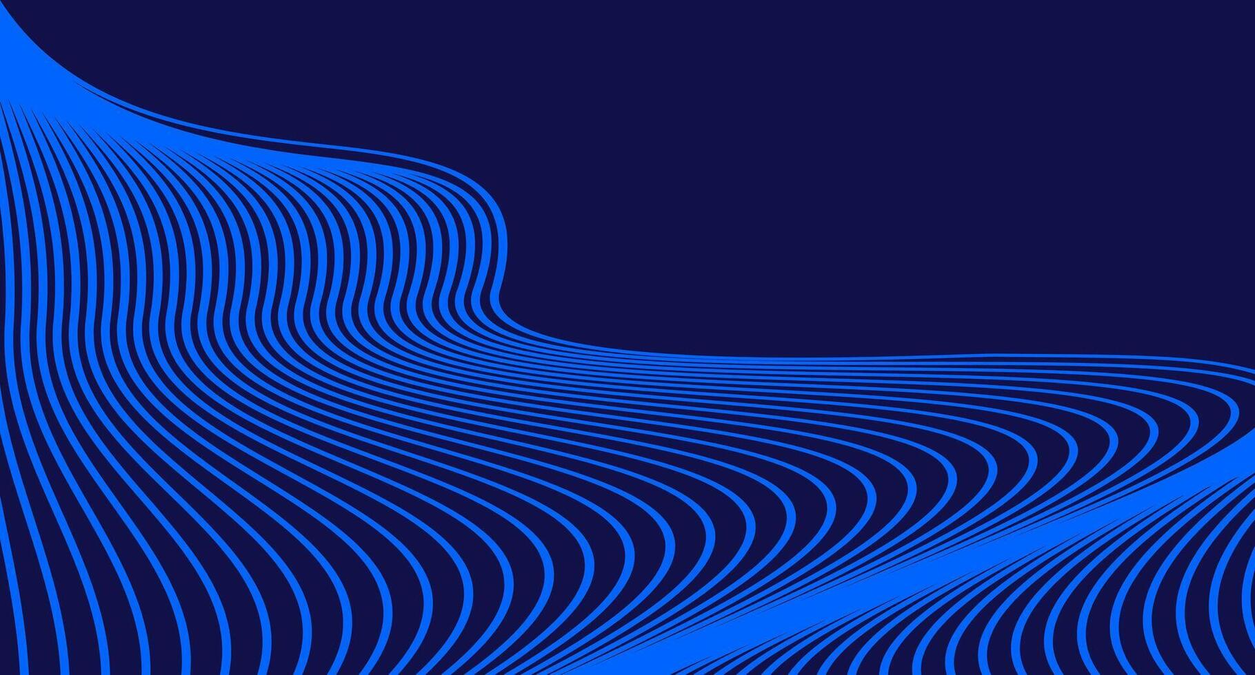 BLUE LINE ABSTRACT BACKGROUND ART vector