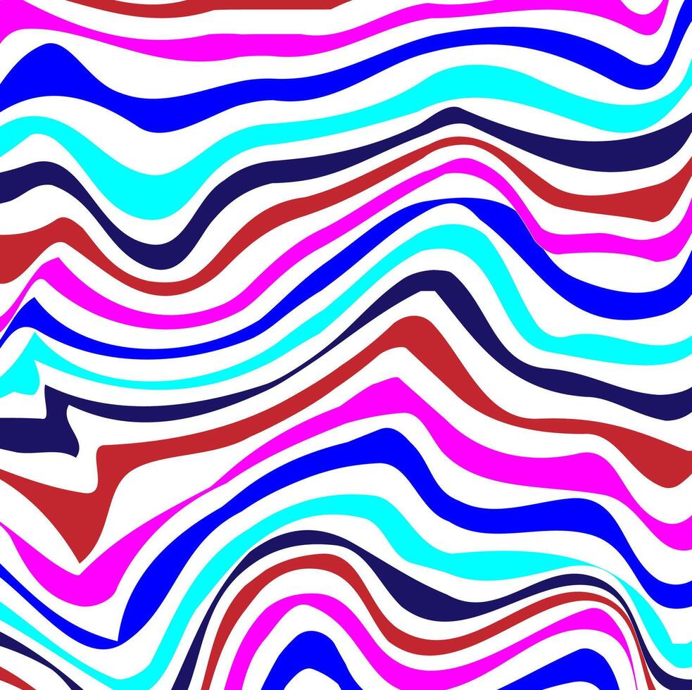 Abstract background decorated with a pattern of multi-colored lines vector