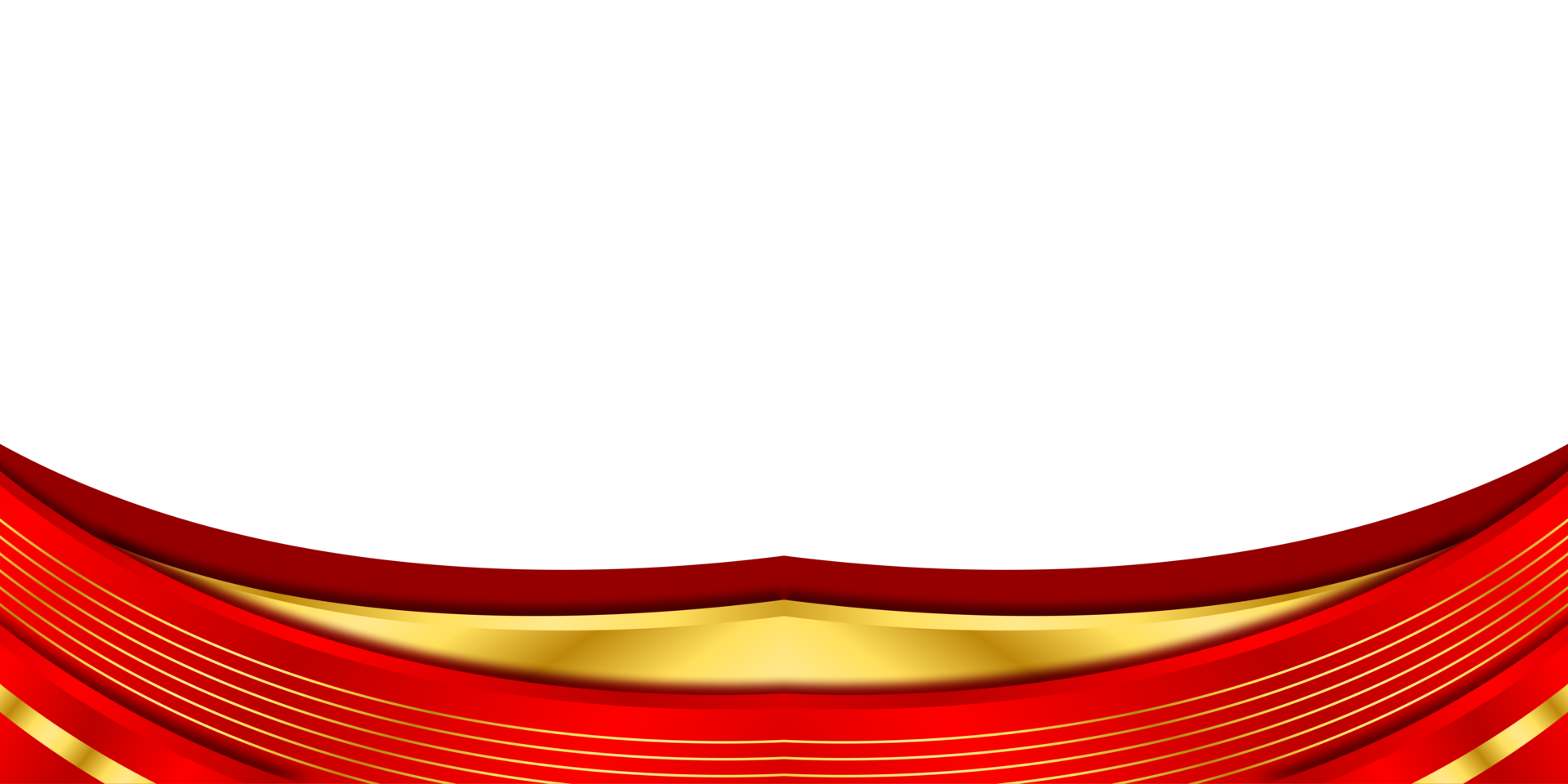 transparent luxury elegant red gold border frame background element design png