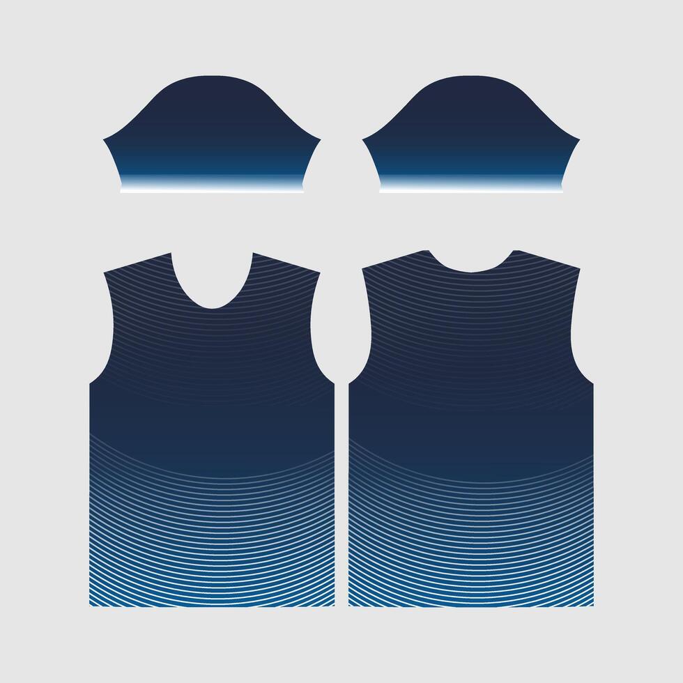 Soccer Jersey Templates for Dynamic T-Shirt Designs vector
