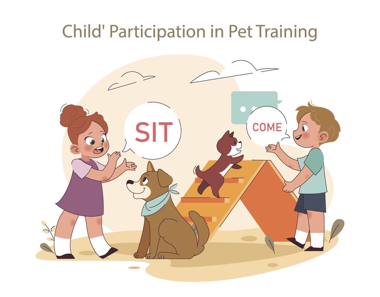 Engaged Learning concept. vector