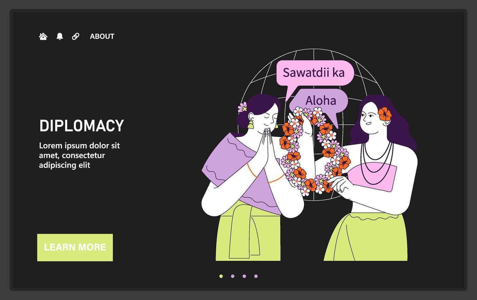Soft power. Global connectivity and cultural exchange. International vector