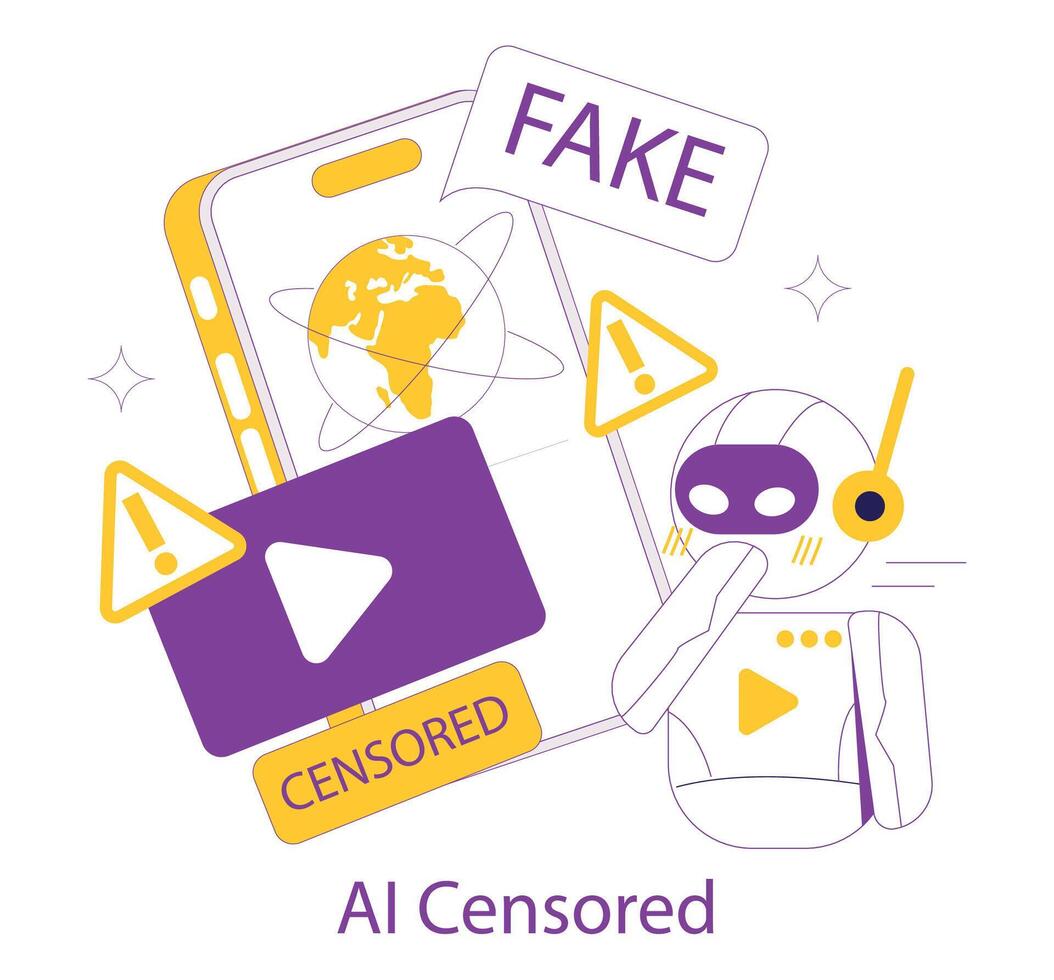 ai for creation2. Flat Illustration vector