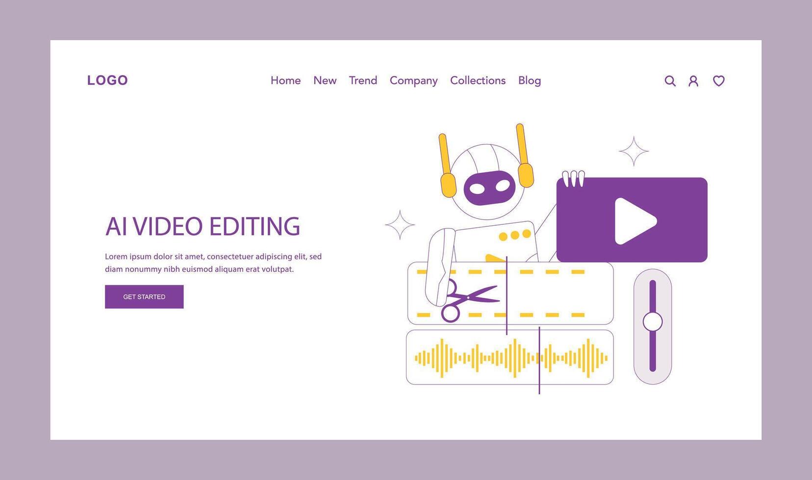 ai for creation2. Flat Illustration vector