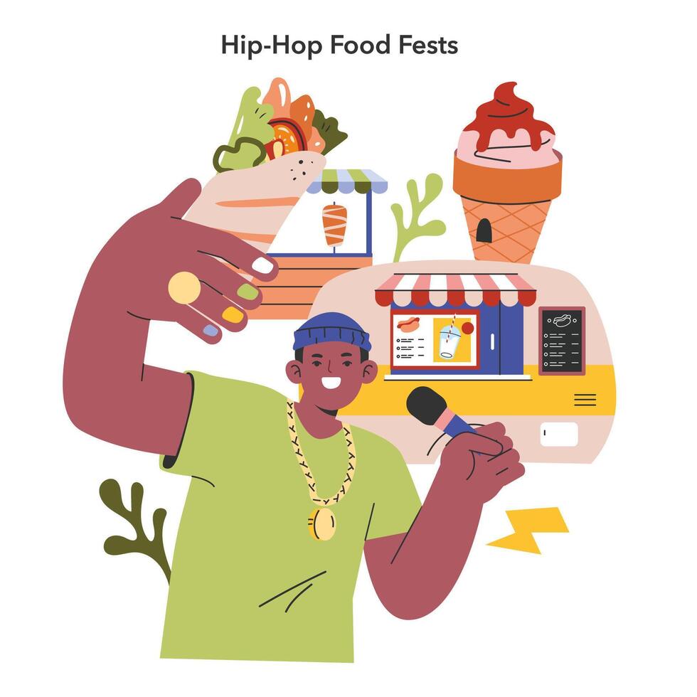 Multicultural Influence. Flat Illustration vector