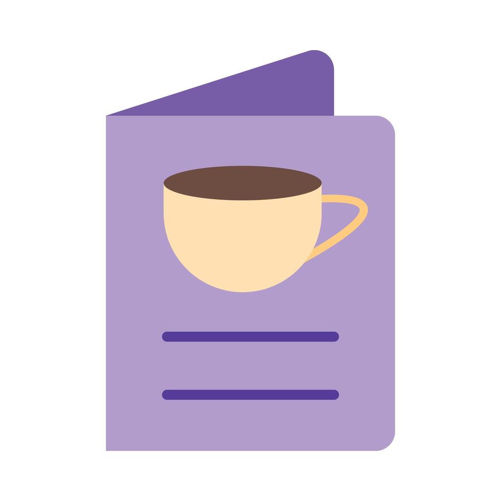 Menu Flat Icon Design vector