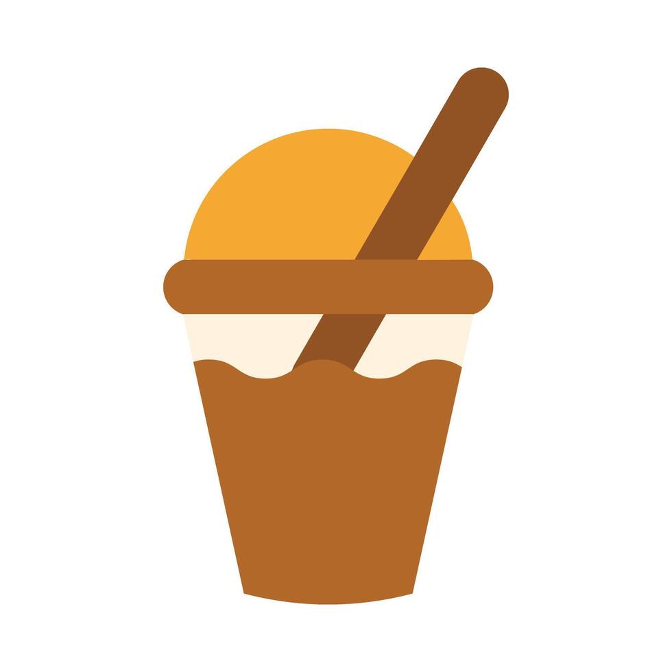 Frappe Flat Icon Design vector