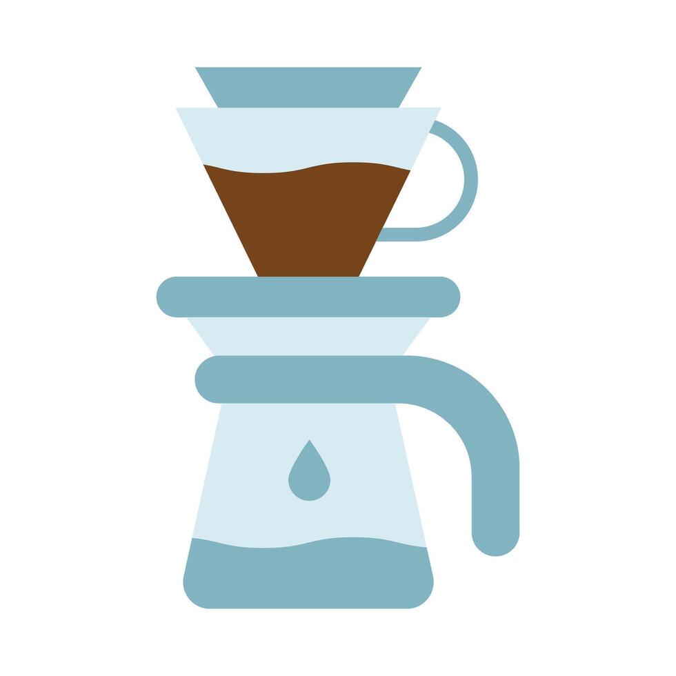 Drip Flat Icon Design vector