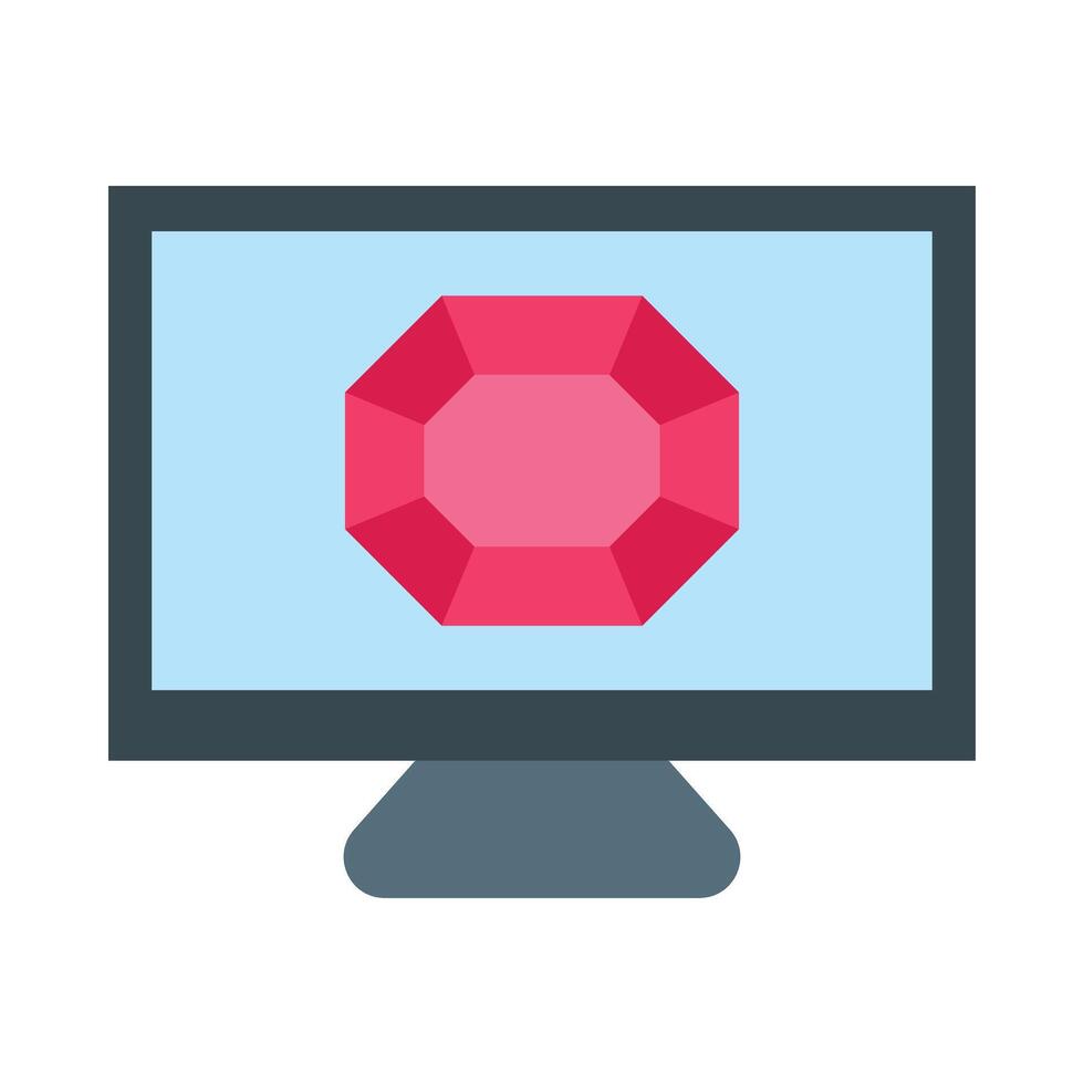 Microtransaction Flat Flat Icon Design vector