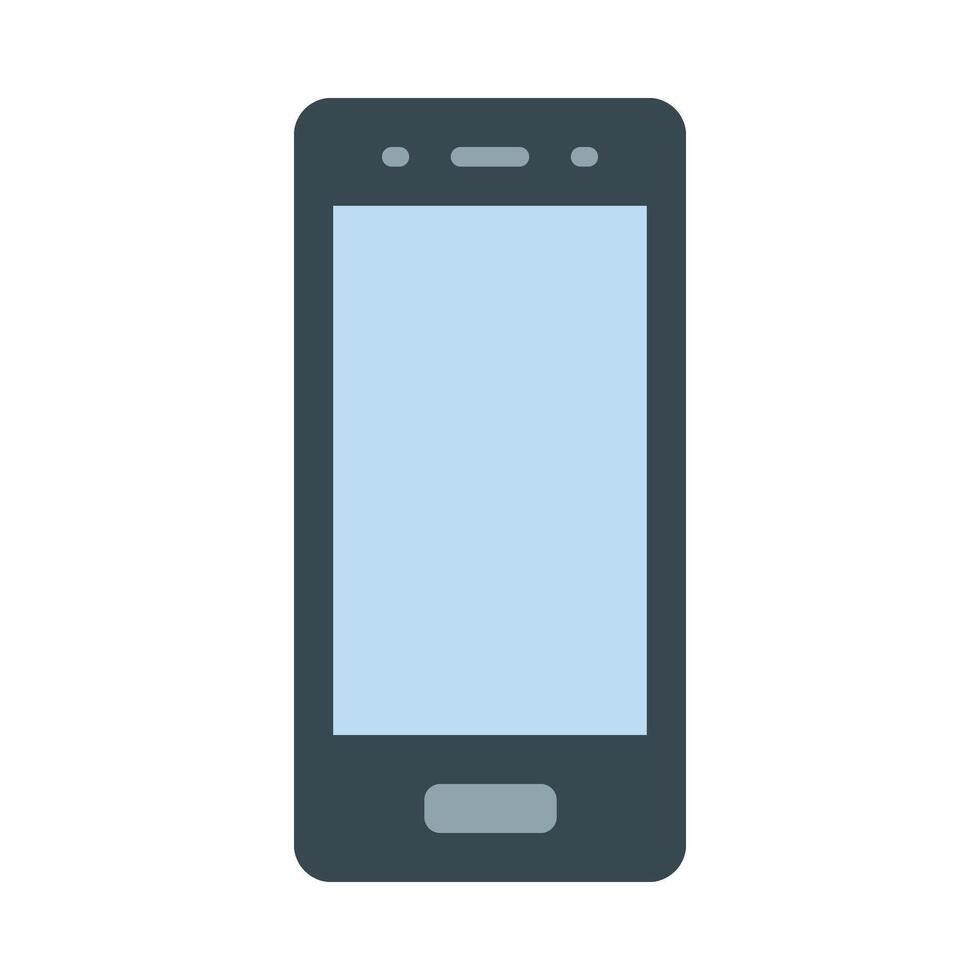 Mobile Flat Icon Design vector