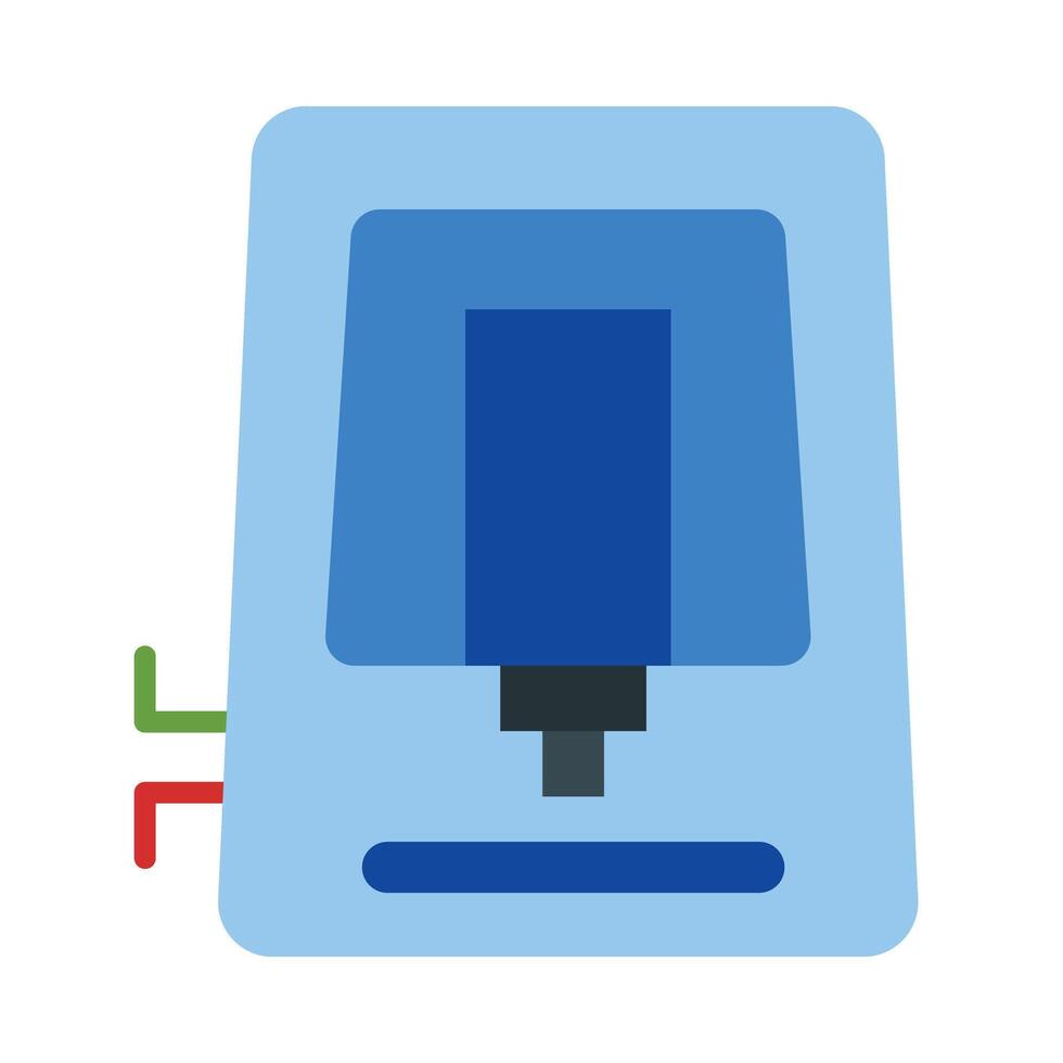 Water Purifier Flat Icon Design vector