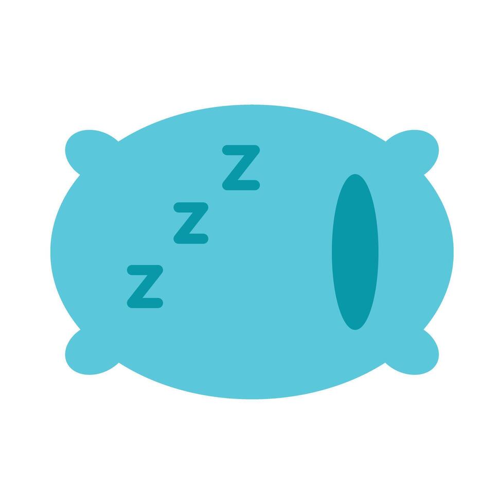 Pillow Flat Icon Design vector
