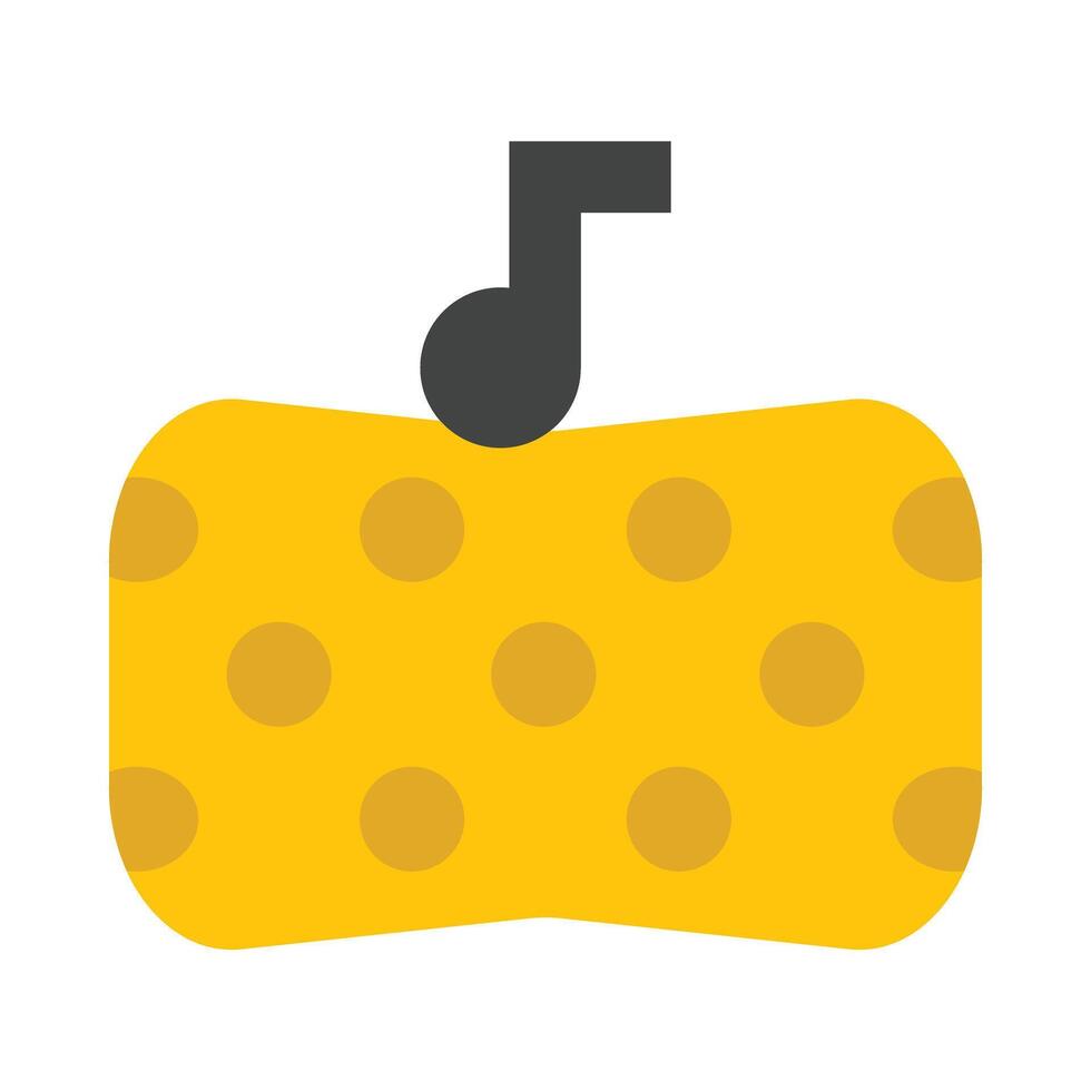Sponge Flat Icon Design vector