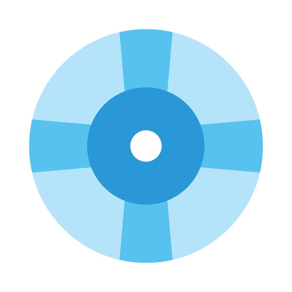 Cd Flat Icon Design vector
