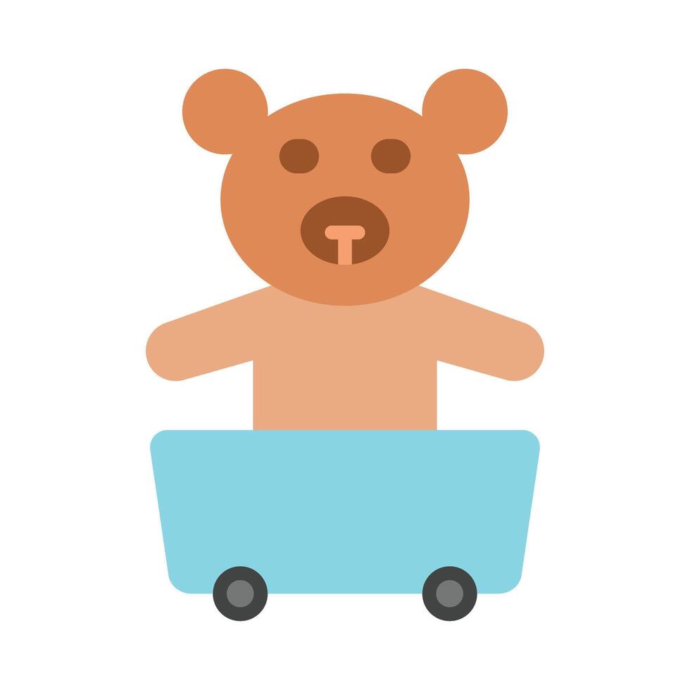 Toy Flat Icon Design vector