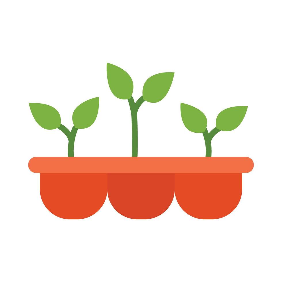 Tray Flat Icon Design vector