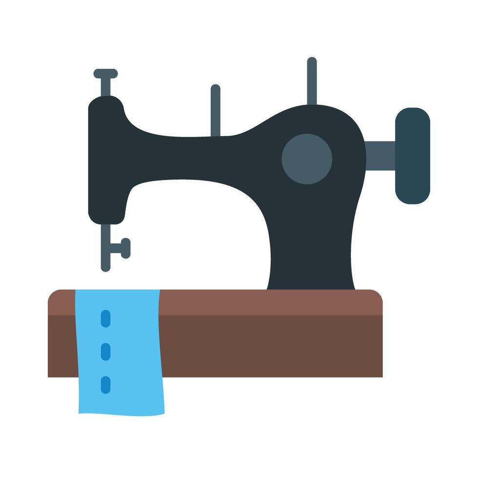 Sewing Flat Icon Design vector