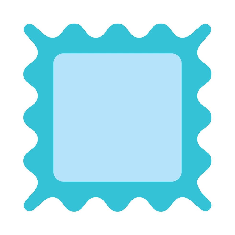 Picture Frame Flat Icon Design vector