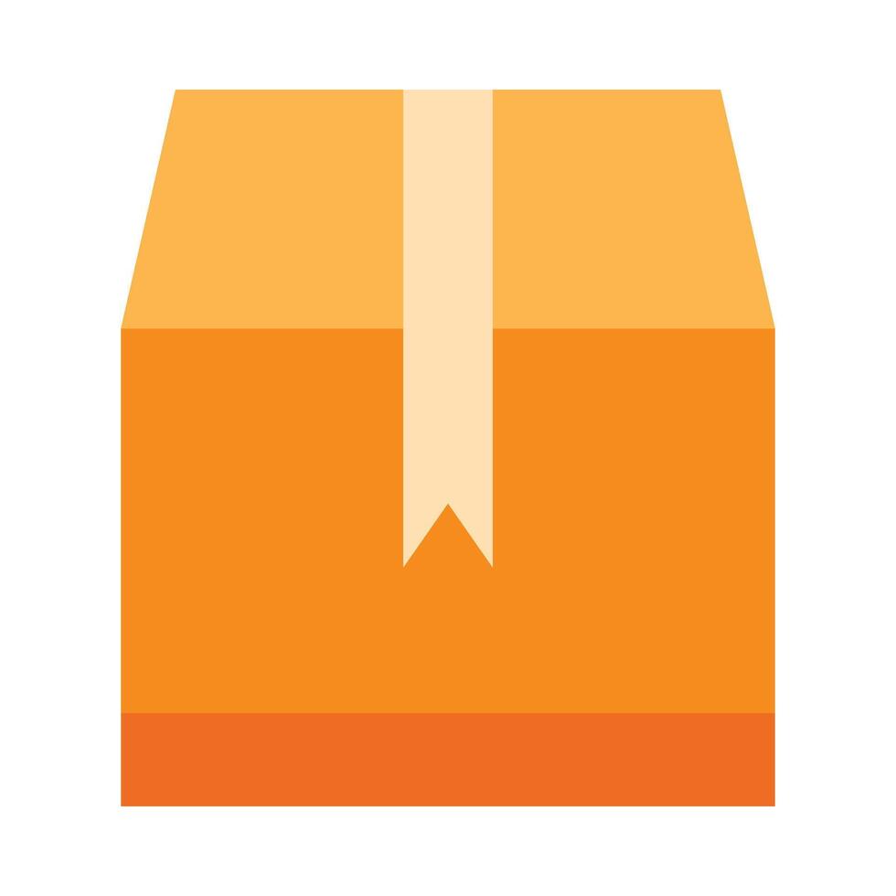 Packet Flat Icon Design vector