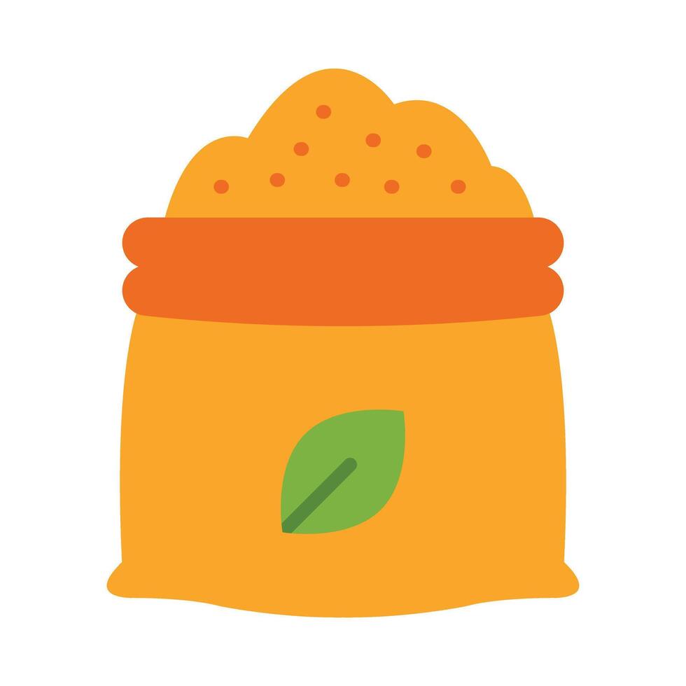 Fertilizer Flat Icon Design vector